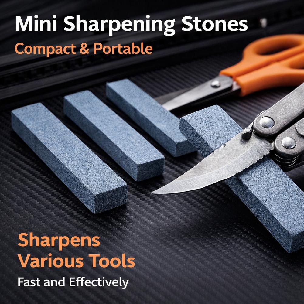 Sharpening Stone Whetstone - Mini Pedra de Afiar de Carbeto