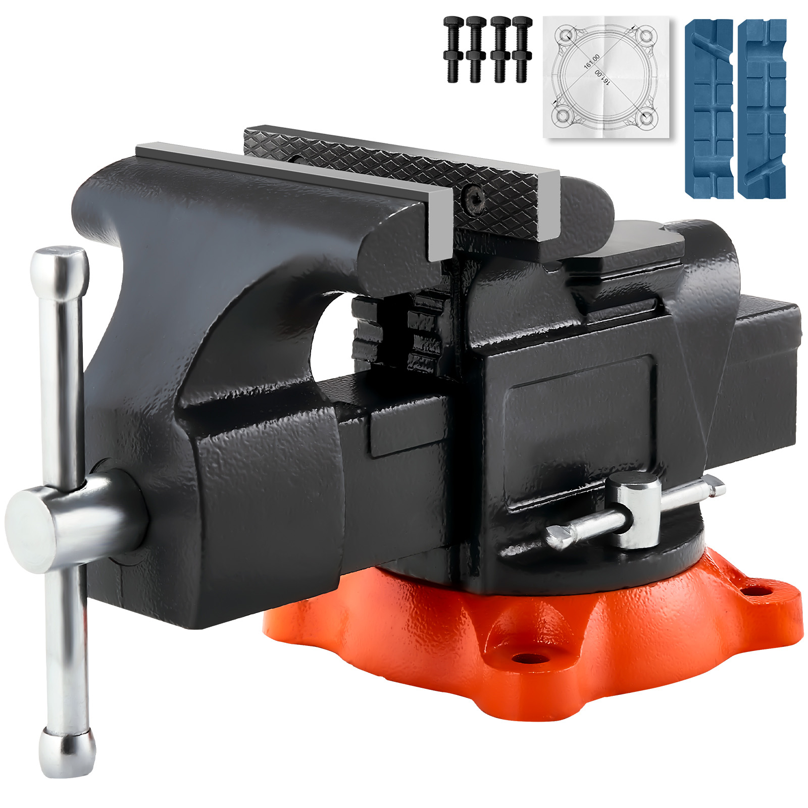 Bench Vise Swivel - Torno de bancada SucceBuy 5
