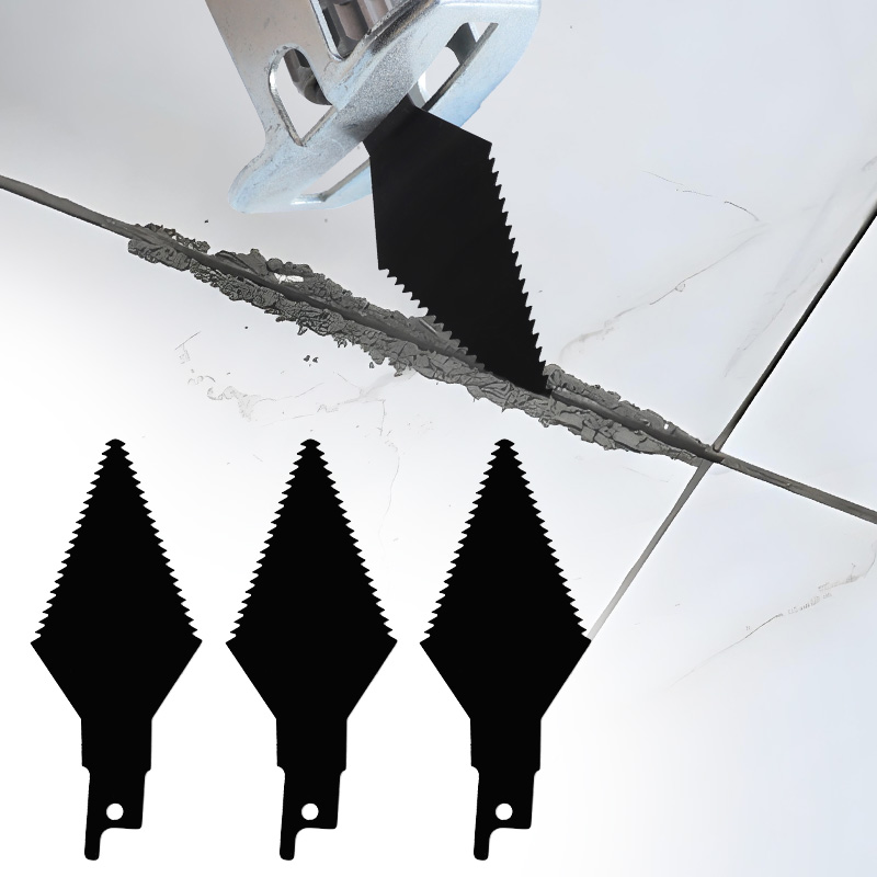 Workshop Cleaning Tools - Ferramenta removedora de rejunte, 3 peças