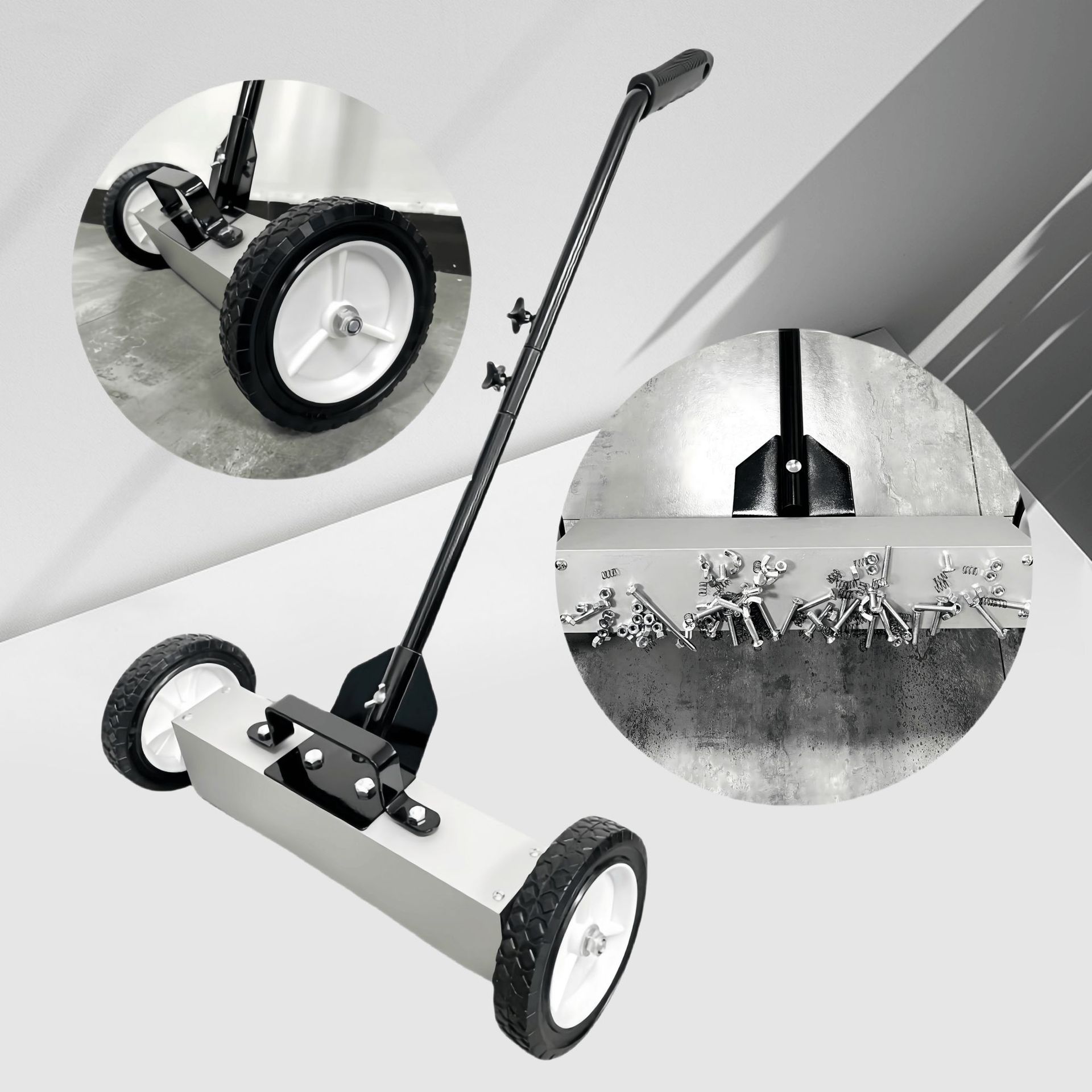 Workshop Cleaning Tools - Ferramenta de captação magnética mão empurrar