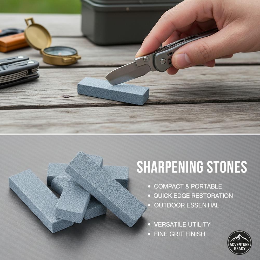 Mini Pedra de Afiar de Carbeto - Sharpening Stone Whetstone avaliação e preço