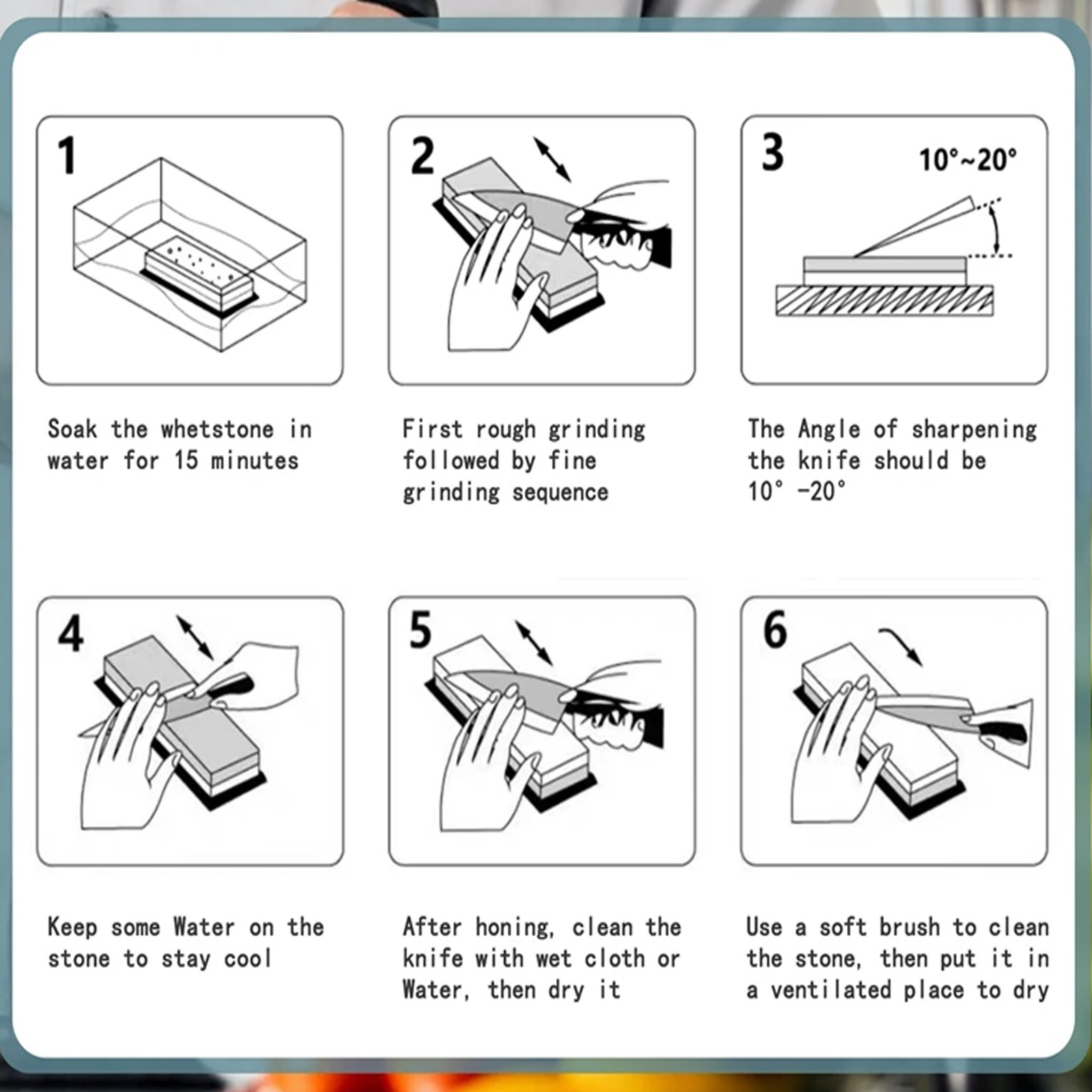 Pedra de amolar afiar profissi - Sharpening Stone Whetstone avaliação e preço