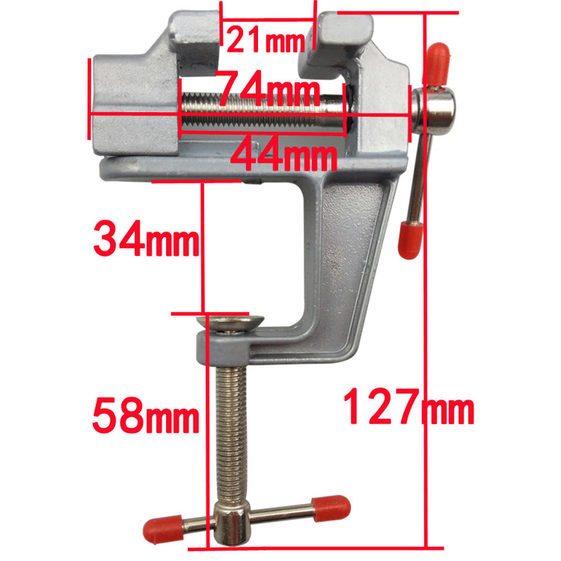 Mini braçadeira de mesa de alu - Workshop Tools Vice avaliação e preço