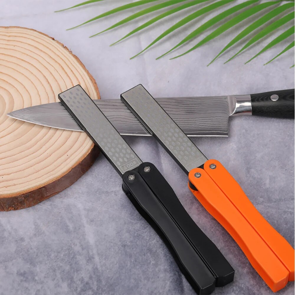 Afiador de Facas Dobrável de D - Sharpening Stone Whetstone avaliação e preço