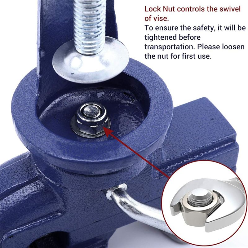 Morsa de Bancada KYCOR - Gramp - Bench Vise Swivel avaliação e preço