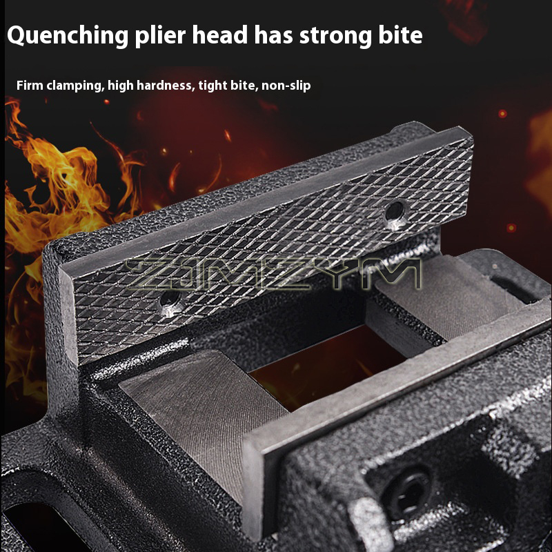 Torno de bancada plana ajustáv - Bench Vise Swivel avaliação e preço