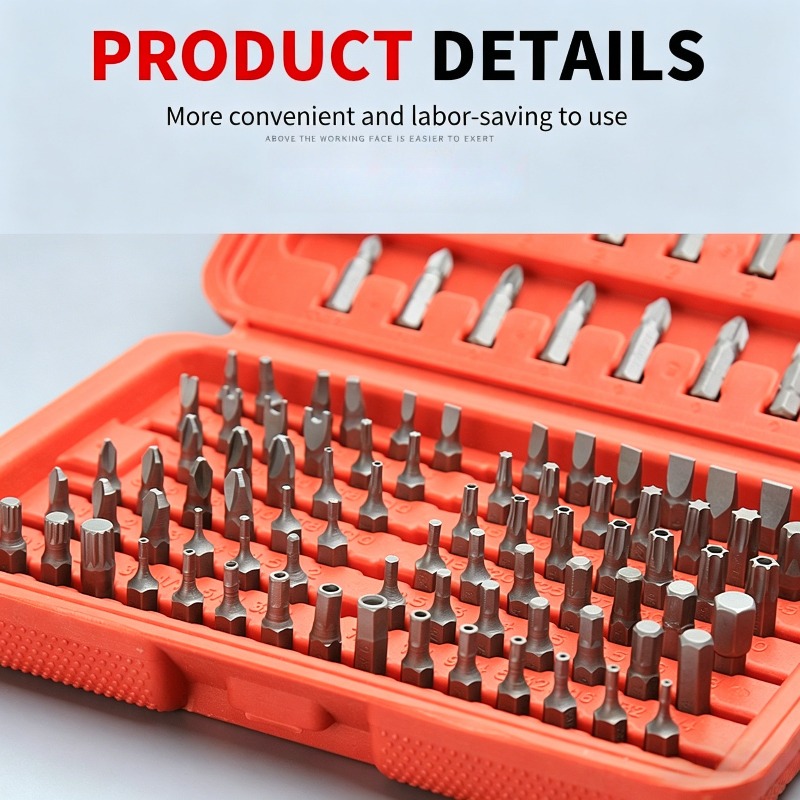 Conjunto de 100 Peças de Ponta - Car Workshop Tools Kit avaliação e preço