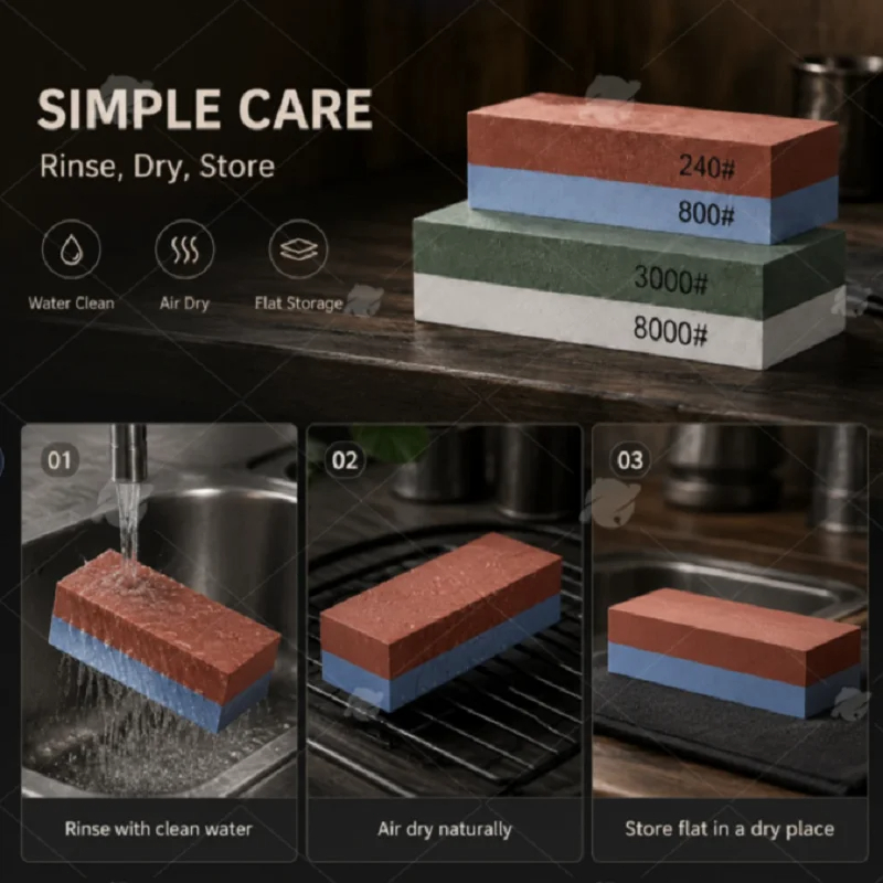 2026 Nova Pedra de Amolar Prof - Sharpening Stone Whetstone avaliação e preço