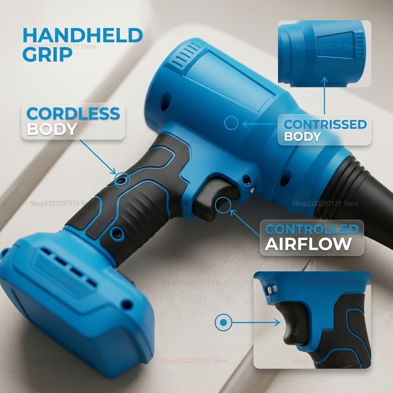 Soprador de Ar Elétrico Sem Fi - Workshop Cleaning Tools avaliação e preço