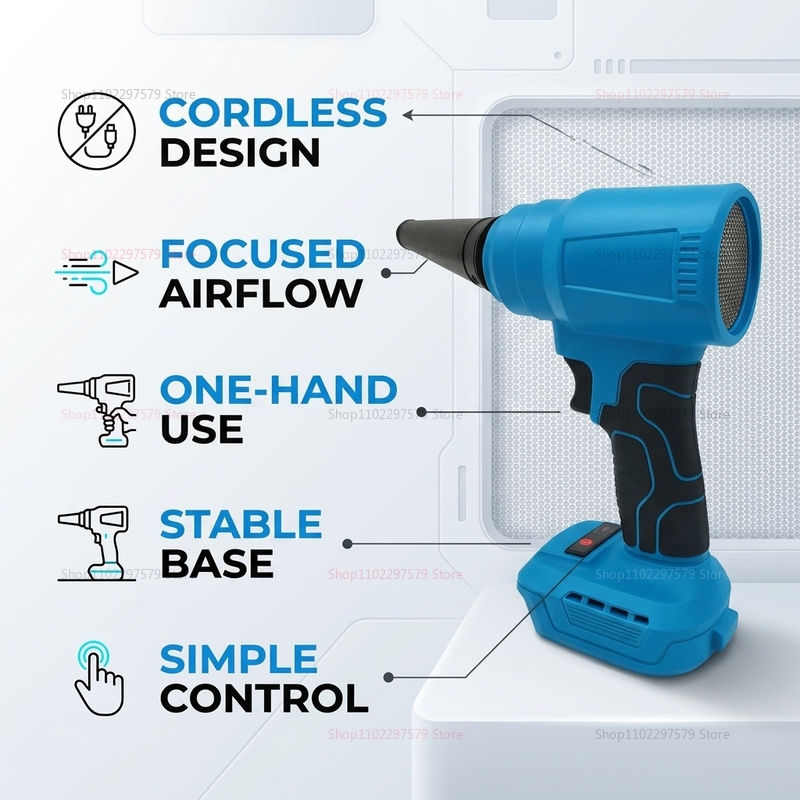 Soprador de Ar Elétrico Sem Fi - Workshop Cleaning Tools avaliação e preço