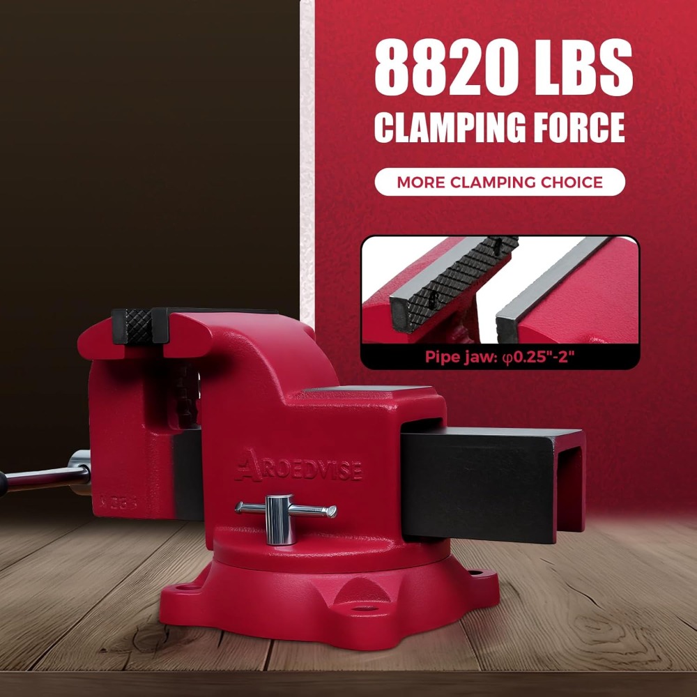 Morsa de Bancada Reforçada com - Bench Vise Swivel avaliação e preço
