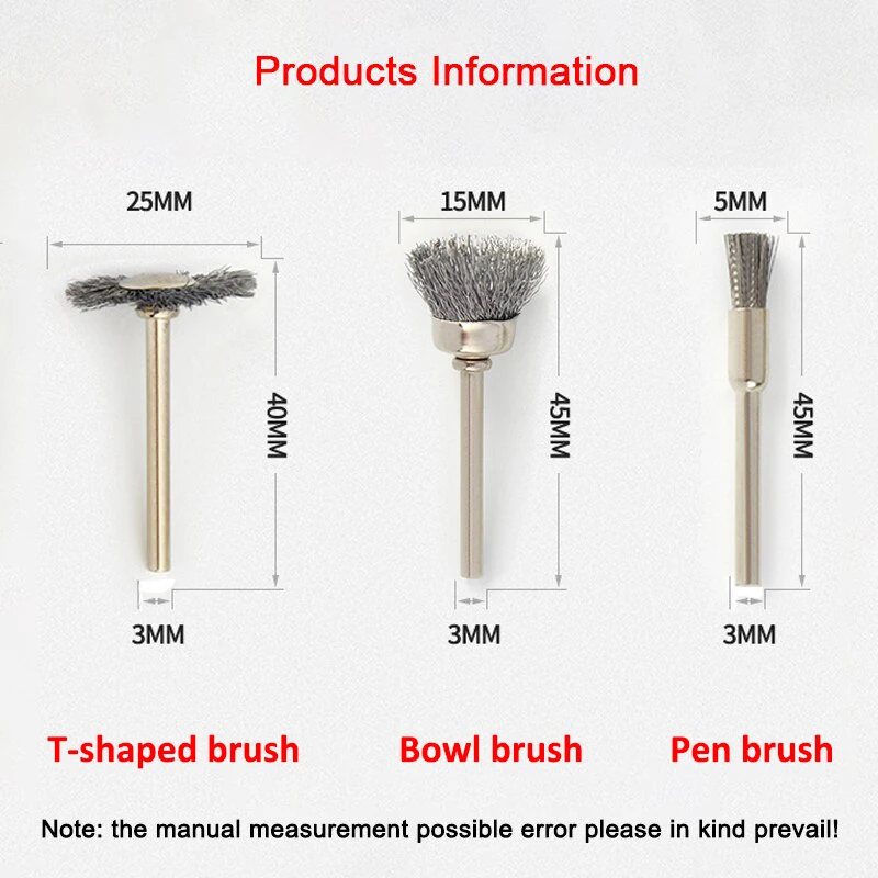 Escova de aço em forma de T, h - Workshop Cleaning Tools avaliação e preço