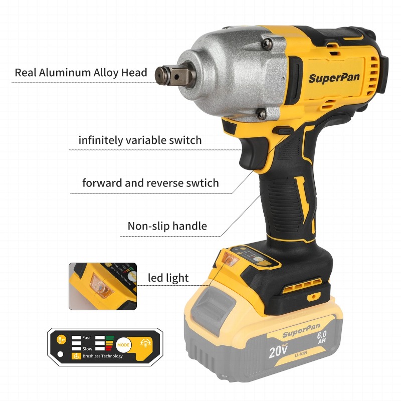 Chave de Impacto Sem Fio de Al - Workshop Use Tools avaliação e preço